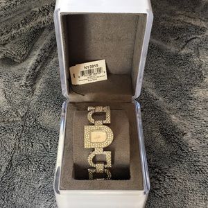 DKNY watch with rhinestones